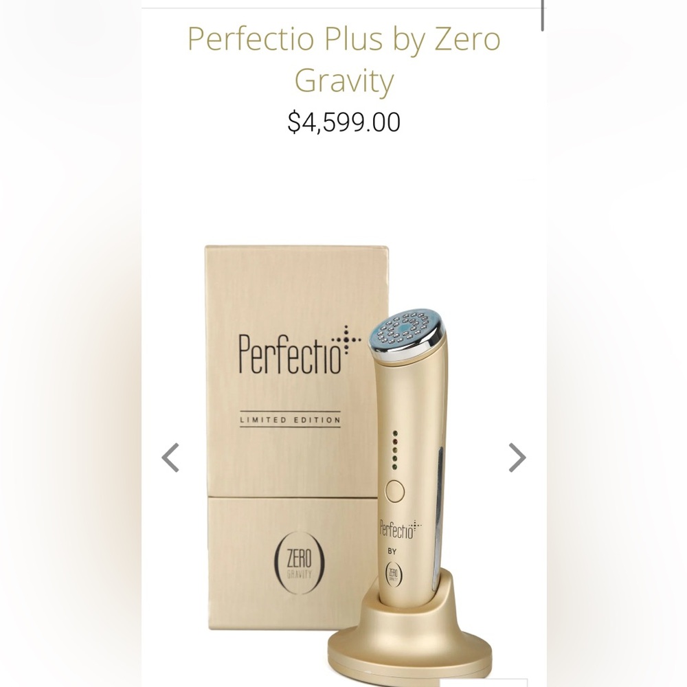 Zero Gravity Perfectio Gold Device Brand new